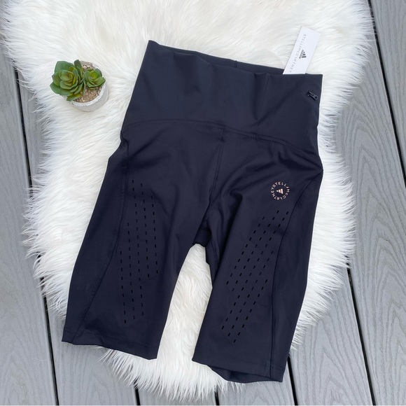 Adidas by Stella McCartney Pants - Adidas x Stella McCartney Biker Shorts